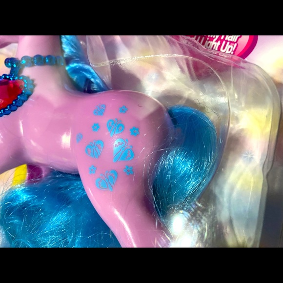 MAGIC TOUCH PONY VINTAGE 90s MAGIC HEART PONY CAMELLIA HEARTS LIGHT UP & BLINK - Picture 4 of 15